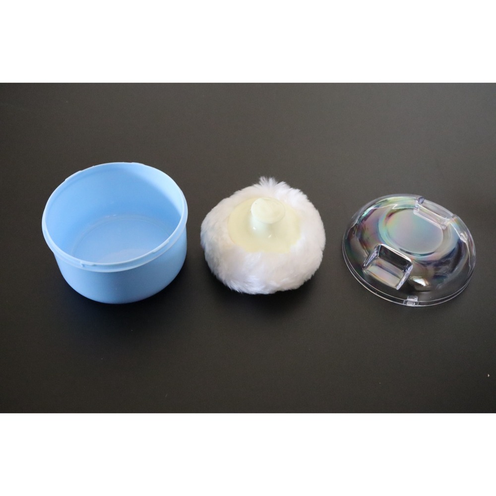 阿事的店~23i 060031 佳奇粉撲盒大A-402 大粉撲盒 密封式嬰兒粉撲盒 爽身粉盒-細節圖5