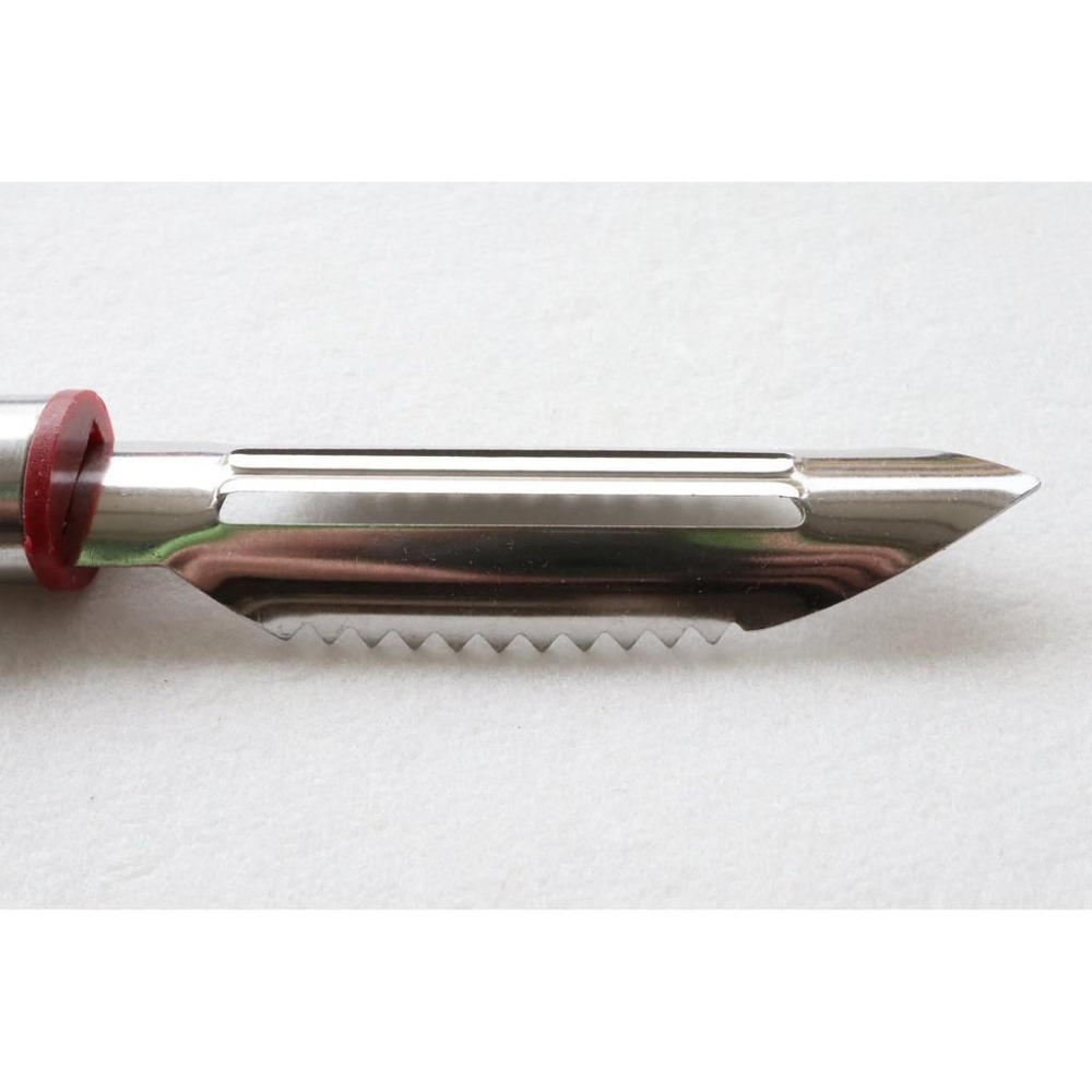 阿事的店~S1243 全鋼兩刃削皮刀 削皮器 水果刀 削果器 削果刀 剝皮器 剝皮刀-細節圖3