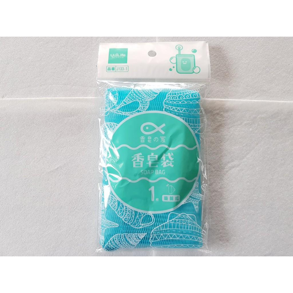 阿事的店~12F J1331 1入香皂袋+吸盤 隨機出貨 香皂袋子 肥皂袋子-細節圖2