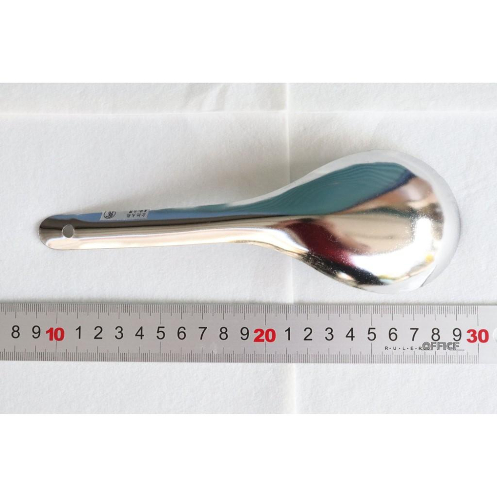 阿事的店~昌展#304全把大匙 菜匙 營業用湯匙 火鍋湯匙 湯杓 湯匙 不鏽鋼 304-細節圖4