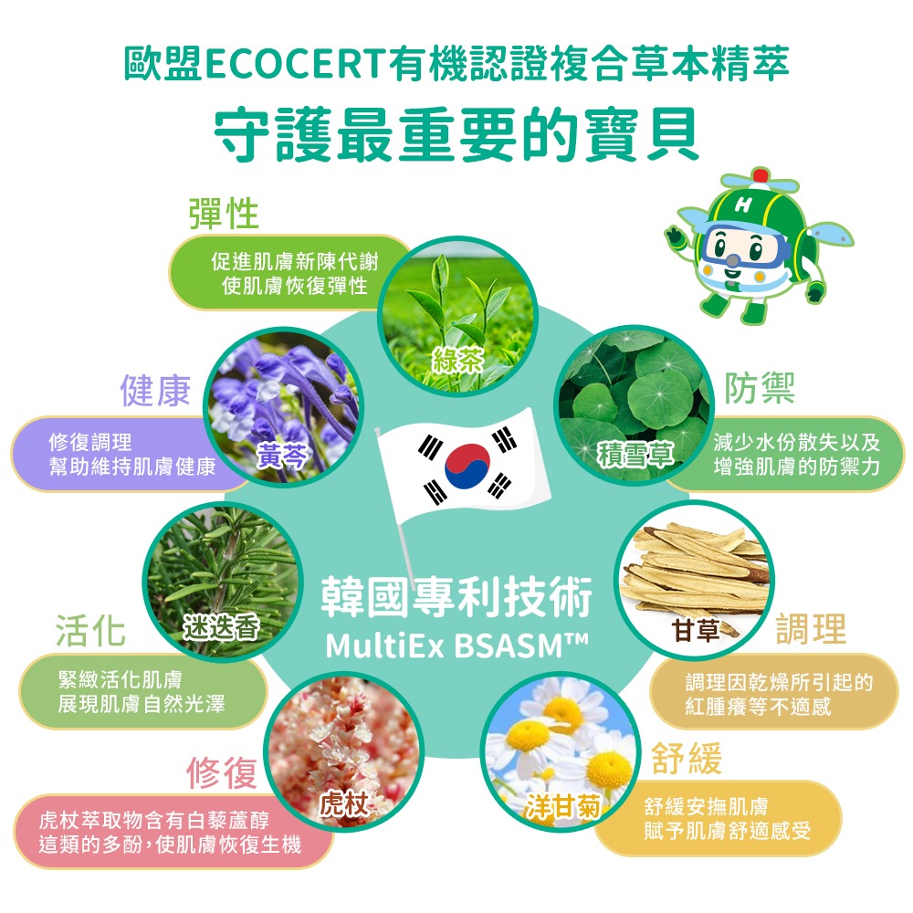 POLI波力敏弱呵護3in1洗髮沐浴泡泡露 500ml-寶寶乳香-細節圖3