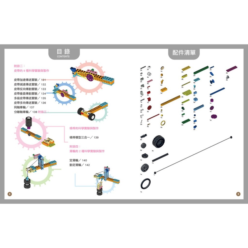 【禾豐親子館】STEAM創新智力開發玩具 - 用積木玩出90種 有趣的機械組合（升級版）-細節圖6