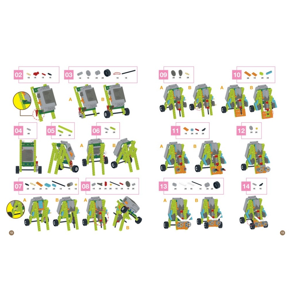 【禾豐親子館】STEAM創新智力開發玩具 - 250 合1動力機械大師積木套組-細節圖7