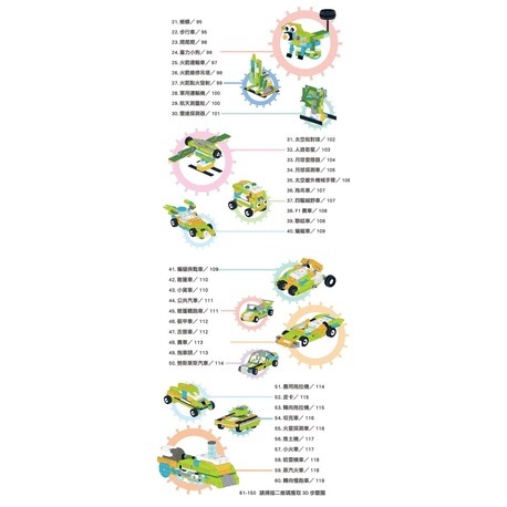 【禾豐親子館】STEAM創新智力開發玩具 - 《用程式積木玩出 150 種有趣的遙控組合》-細節圖4