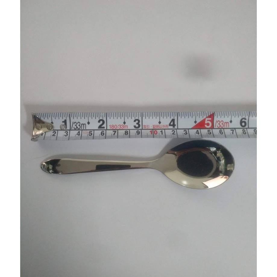 玲瓏小舖【316 不鏽鋼 中台匙 1入 】 湯匙 小湯匙 菜匙 飯匙 不鏽鋼湯匙 不銹鋼湯匙 圓湯匙 平底湯匙 湯勺-細節圖2