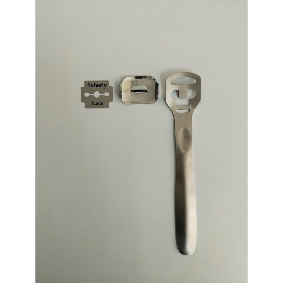 玲瓏小舖【不鏽鋼腳底皮刮刀】刮腳器 修腳器 磨腳皮 腳皮 去腳皮器 去死皮器 去厚繭 腳皮刮刀 刮腳皮-細節圖3