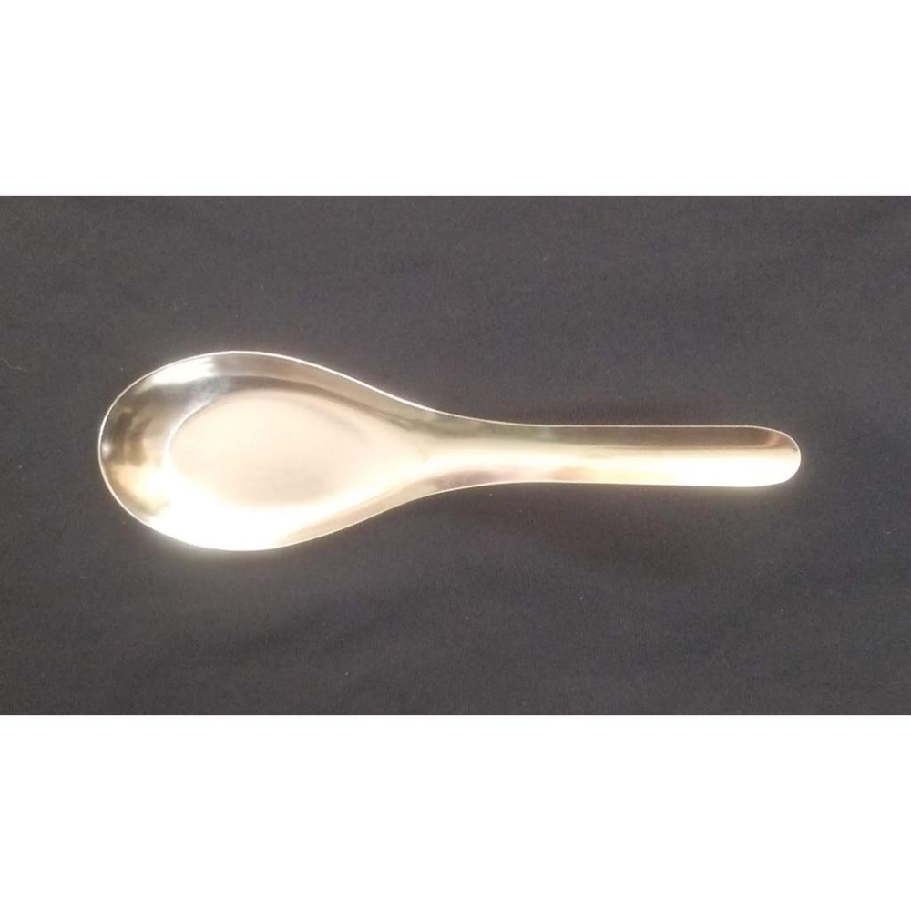 玲瓏小舖【台灣製造 厚中台匙(昌展6入) 】 湯匙 小湯匙 菜匙 飯匙 不鏽鋼湯匙 不銹鋼湯匙 圓湯匙 平底湯匙 湯勺-細節圖2
