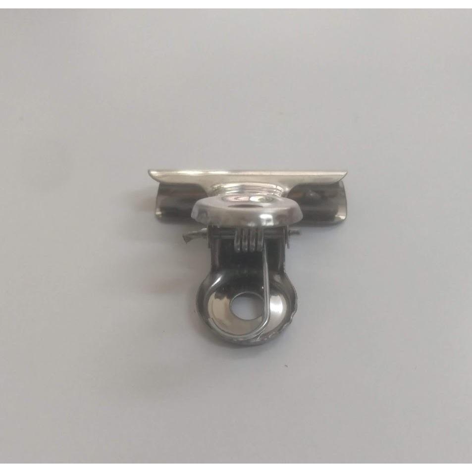 玲瓏小舖 [台灣製造 3公分 丸型鋼夾圓1] 固定夾 圓頭夾 萬用夾 辦公收納 票據夾 紙張夾 文件夾 圓頭夾 夾子-細節圖4