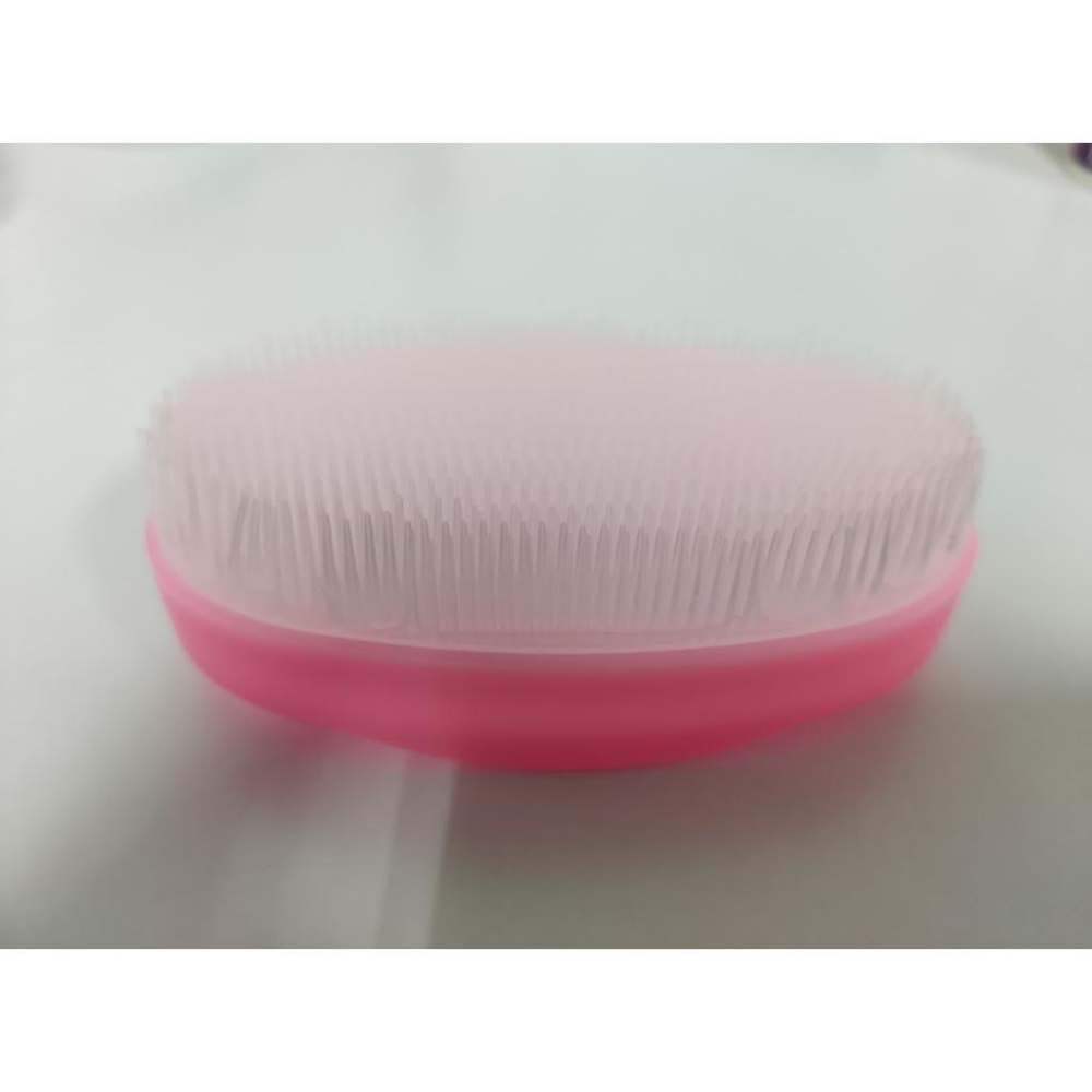 玲瓏小舖【台灣製造 明橋柔軟衣刷 顏色隨機】軟刷毛洗衣刷 手洗刷 軟毛刷 衣領刷 洗衣服刷子 洗鞋刷 刷子-細節圖2