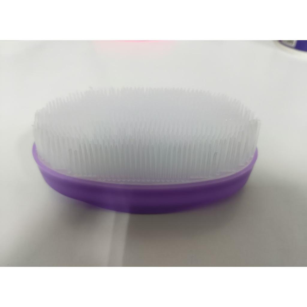 玲瓏小舖【台灣製造 明橋柔軟衣刷 顏色隨機】軟刷毛洗衣刷 手洗刷 軟毛刷 衣領刷 洗衣服刷子 洗鞋刷 刷子-細節圖3