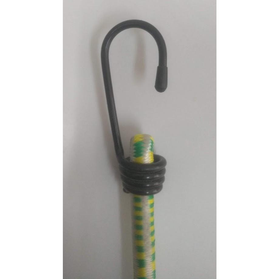 玲瓏小舖 15尺車繩 綁貨專用繩 貨物繩 機車帶 彈力繩 雙勾彈力繩 彈力帶 綁繩 綁帶 尼龍繩 雙勾 帳篷拉繩 露營繩-細節圖3