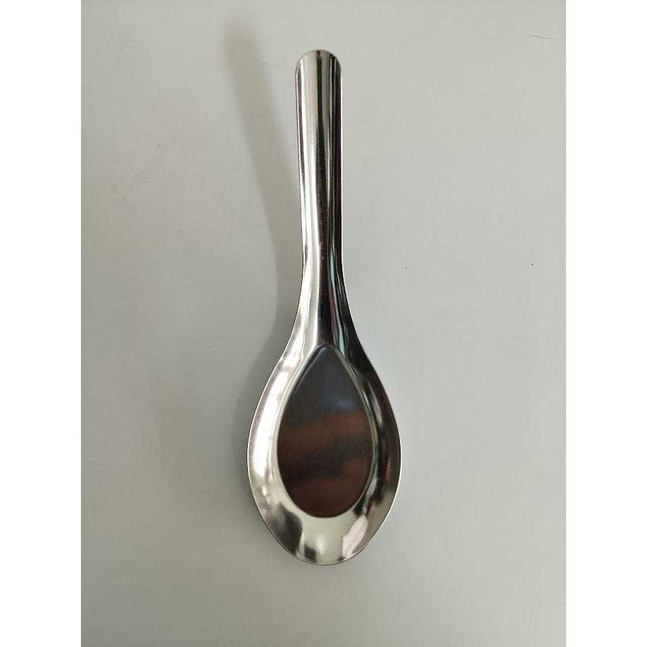 玲瓏小舖【台灣製造 304 中台匙 大台匙 小蓮花匙 大蓮花匙(厚)】304不鏽鋼湯匙 304不銹鋼湯匙 中式湯匙 湯匙-細節圖2