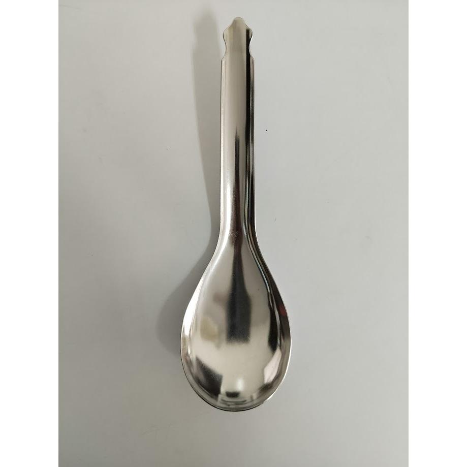 玲瓏小舖【台灣製造 304 中台匙 大台匙 小蓮花匙 大蓮花匙(厚)】304不鏽鋼湯匙 304不銹鋼湯匙 中式湯匙 湯匙-細節圖3