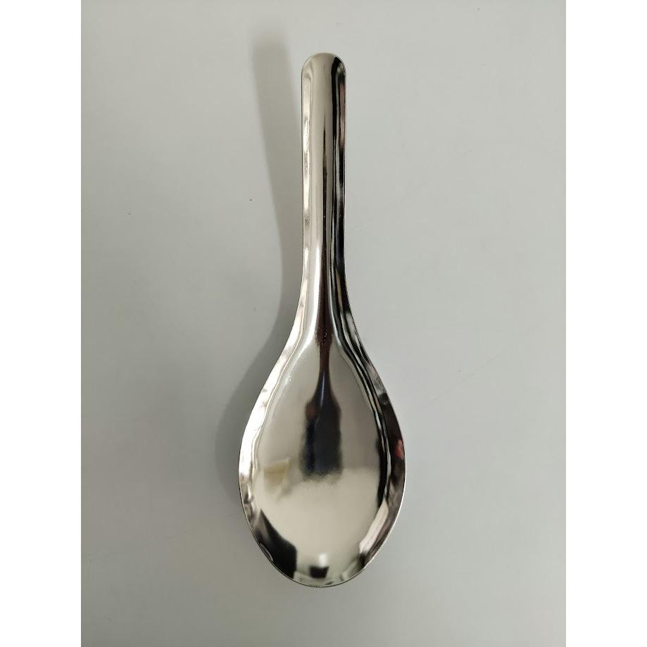 玲瓏小舖【台灣製造 304 中台匙 大台匙 小蓮花匙 大蓮花匙(厚)】304不鏽鋼湯匙 304不銹鋼湯匙 中式湯匙 湯匙-細節圖4