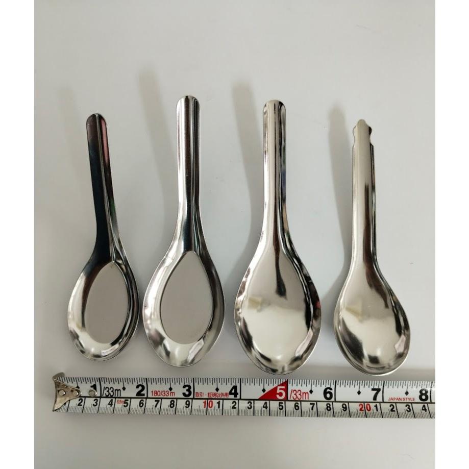 玲瓏小舖【台灣製造 304 中台匙 大台匙 小蓮花匙 大蓮花匙(厚)】304不鏽鋼湯匙 304不銹鋼湯匙 中式湯匙 湯匙-細節圖5