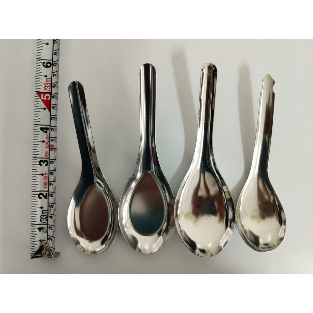 玲瓏小舖【台灣製造 304 中台匙 大台匙 小蓮花匙 大蓮花匙(厚)】304不鏽鋼湯匙 304不銹鋼湯匙 中式湯匙 湯匙-細節圖6