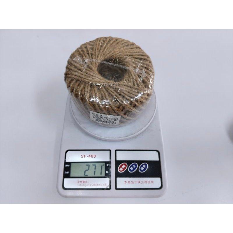 玲瓏小舖【300#麻繩 50#麻繩】麻繩 復古麻繩 編織麻繩 捆繩 DIY貓抓柱 手工材料 禮物包裝 花束包裝-細節圖3