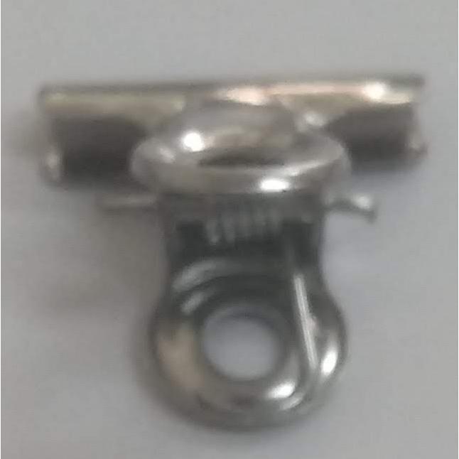 玲瓏小舖 [台灣製造 2公分 丸型鋼夾圓0] 固定夾 圓頭夾 萬用夾 辦公收納 票據夾 紙張夾 文件夾 圓頭夾 夾子-細節圖4