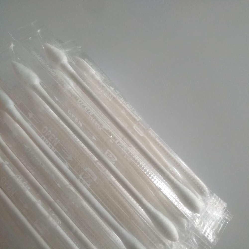 玲瓏小鋪11D【獨立包裝 雙頭棉棒 綜合包 70支】單支包棉花棒 紙軸棉花棒 棉棒 化妝棒 一次性雙頭棉棒-細節圖3