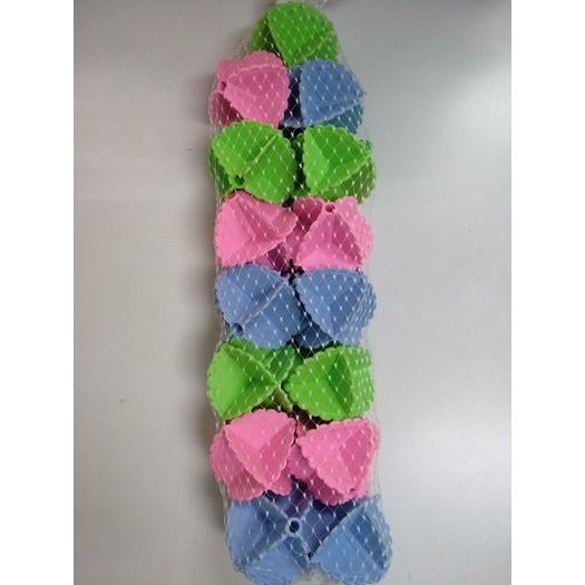 玲瓏小舖【無聲洗衣球 台灣製】無聲洗衣球 洗衣球 彩色洗衣球 塑膠洗衣球 不打結-細節圖2