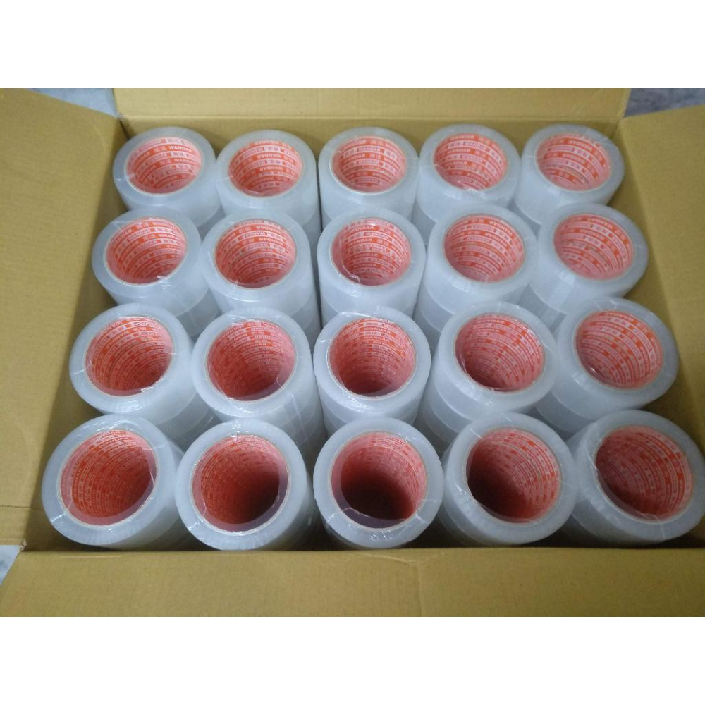 玲瓏小舖【2＂OPP膠帶 萬達封箱膠帶】透明膠帶 封箱膠帶 膠帶 封箱膠帶 寬版膠帶-細節圖2