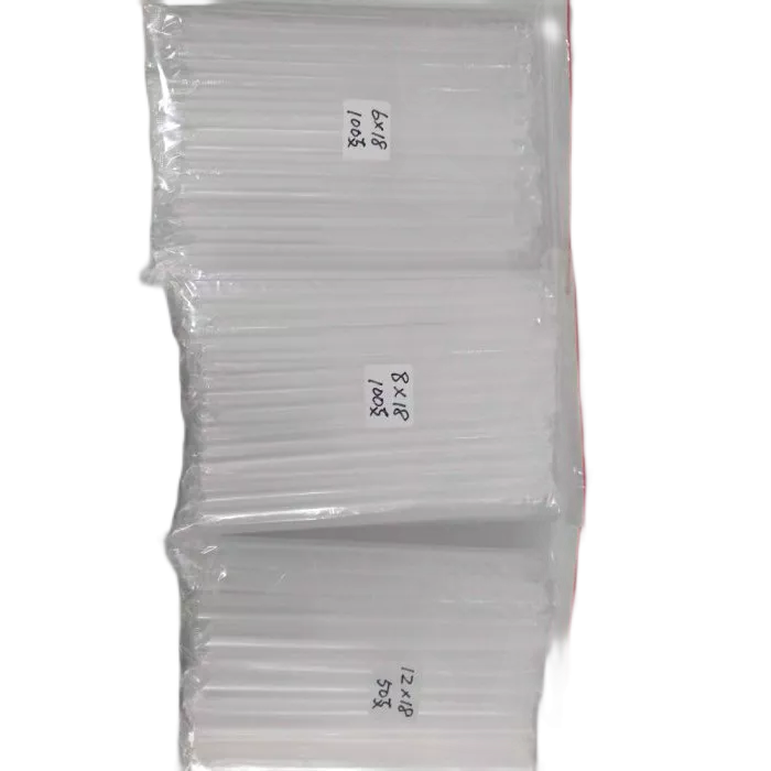 玲瓏小舖15B【12mm*18公分 單支包 透明吸管 斜口 台灣製】獨立包裝 塑膠吸管 包套吸管 霸波吸管 免洗餐具-細節圖3