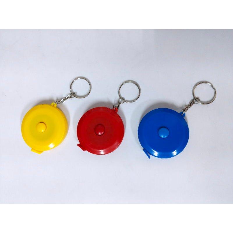 玲瓏小舖1D【自動布捲尺】量尺 自動布尺 伸縮捲尺 皮尺鑰匙圈 鑰匙圈 布尺 捲尺 隨身攜帶-細節圖2