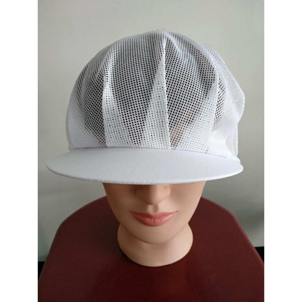 玲瓏小舖24C【網狀廚師帽 台灣製】全網帽 食品帽 白色廚師帽 通風 透氣 伸縮 餐廚 餐飲 團膳 烘焙 清潔 小吃-細節圖3