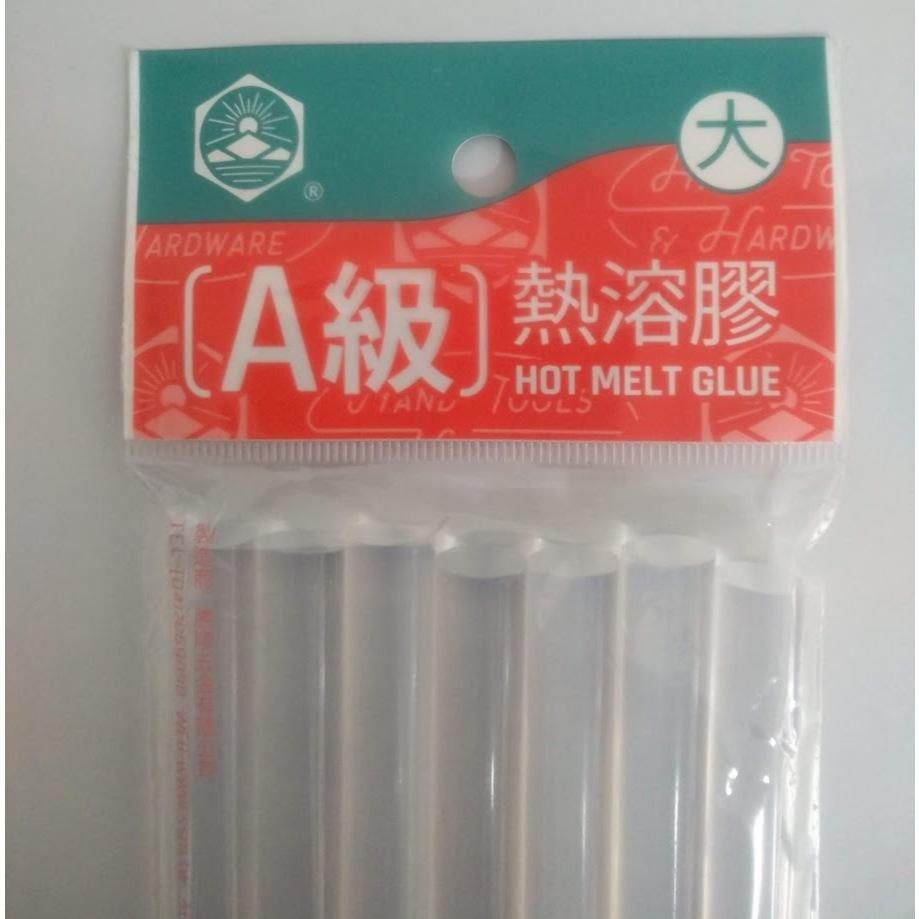 玲瓏小舖【台灣製造 7入熱熔膠 (大)】A級熱熔膠條 長度25cm 直徑:11mm 熱熔膠棒 熱熔膠 熱融膠 透明膠-細節圖2