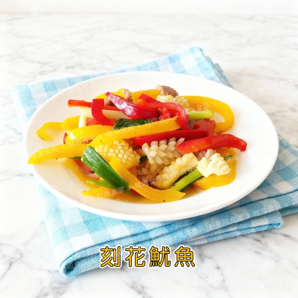 刻花魷魚（魷太人） 1公斤/包-細節圖4