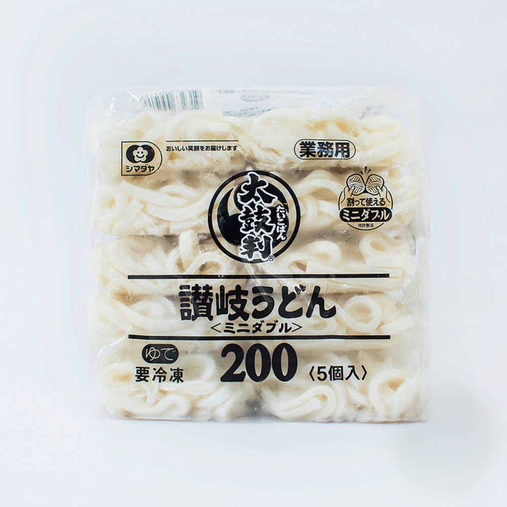 太鼓判讚岐烏龍麵 （1000克/袋，每袋5入）-細節圖2