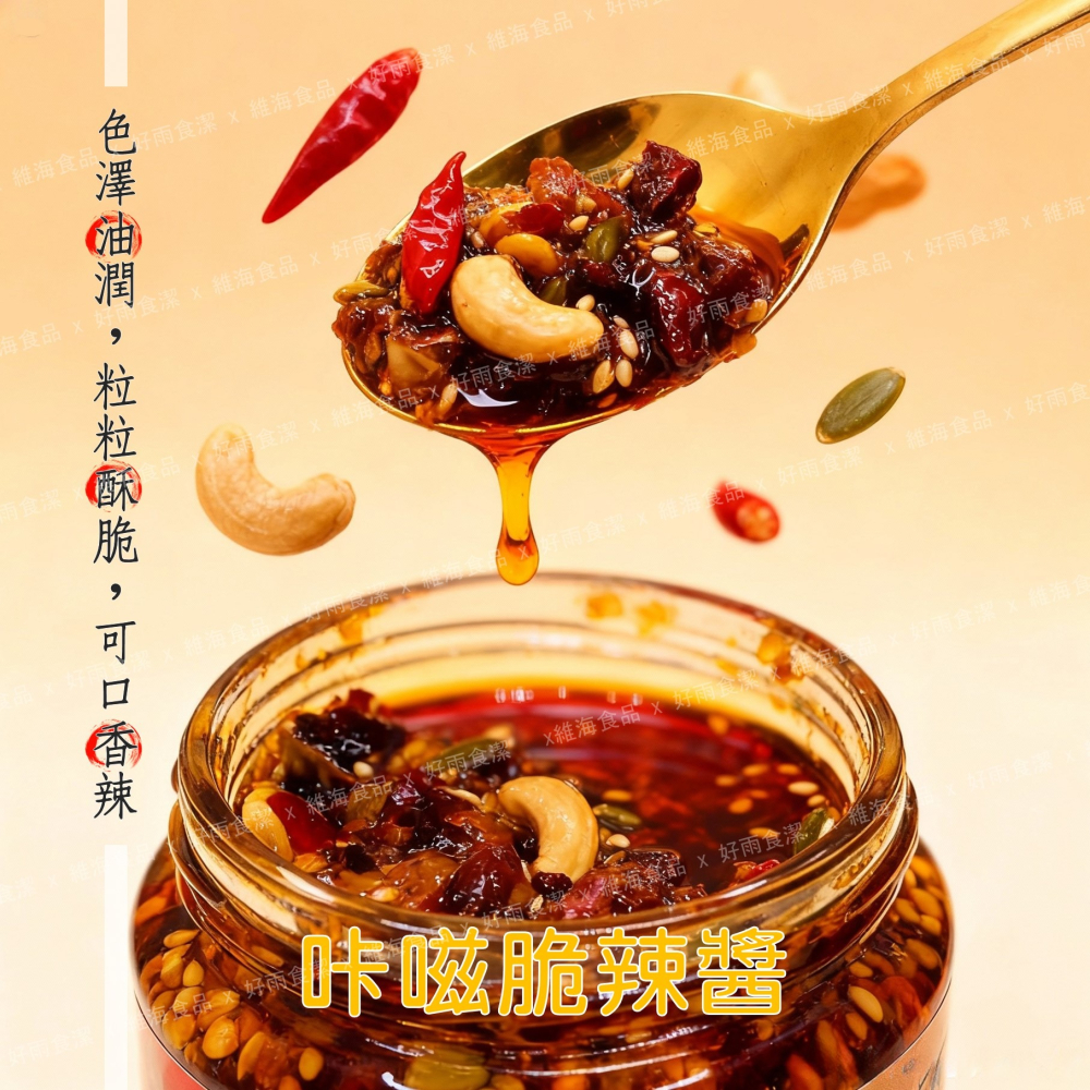 咔嗞辣脆醬 （145克/罐）-細節圖5