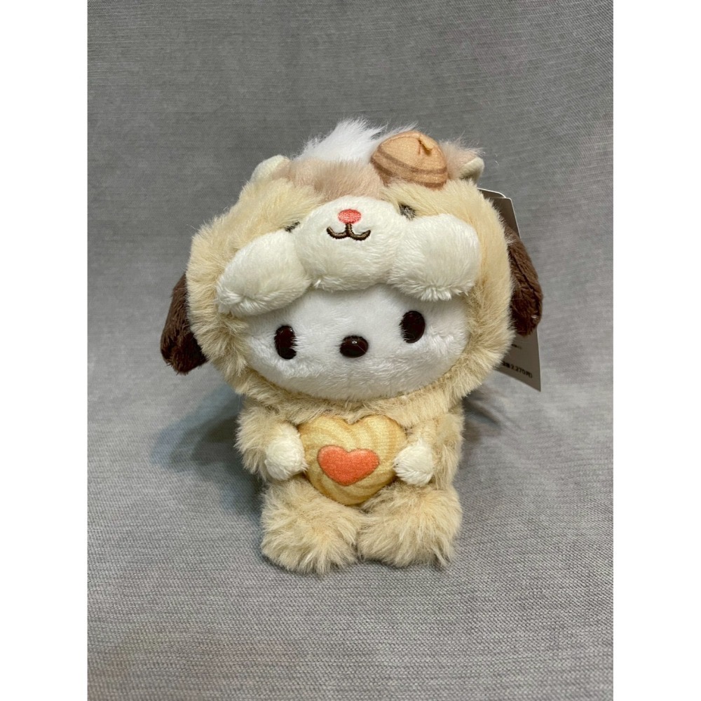 日本限定 三麗鷗 松鼠款 娃娃吊飾(Hello Kitty/美樂蒂/酷洛米/大耳狗/帕洽狗)-規格圖1