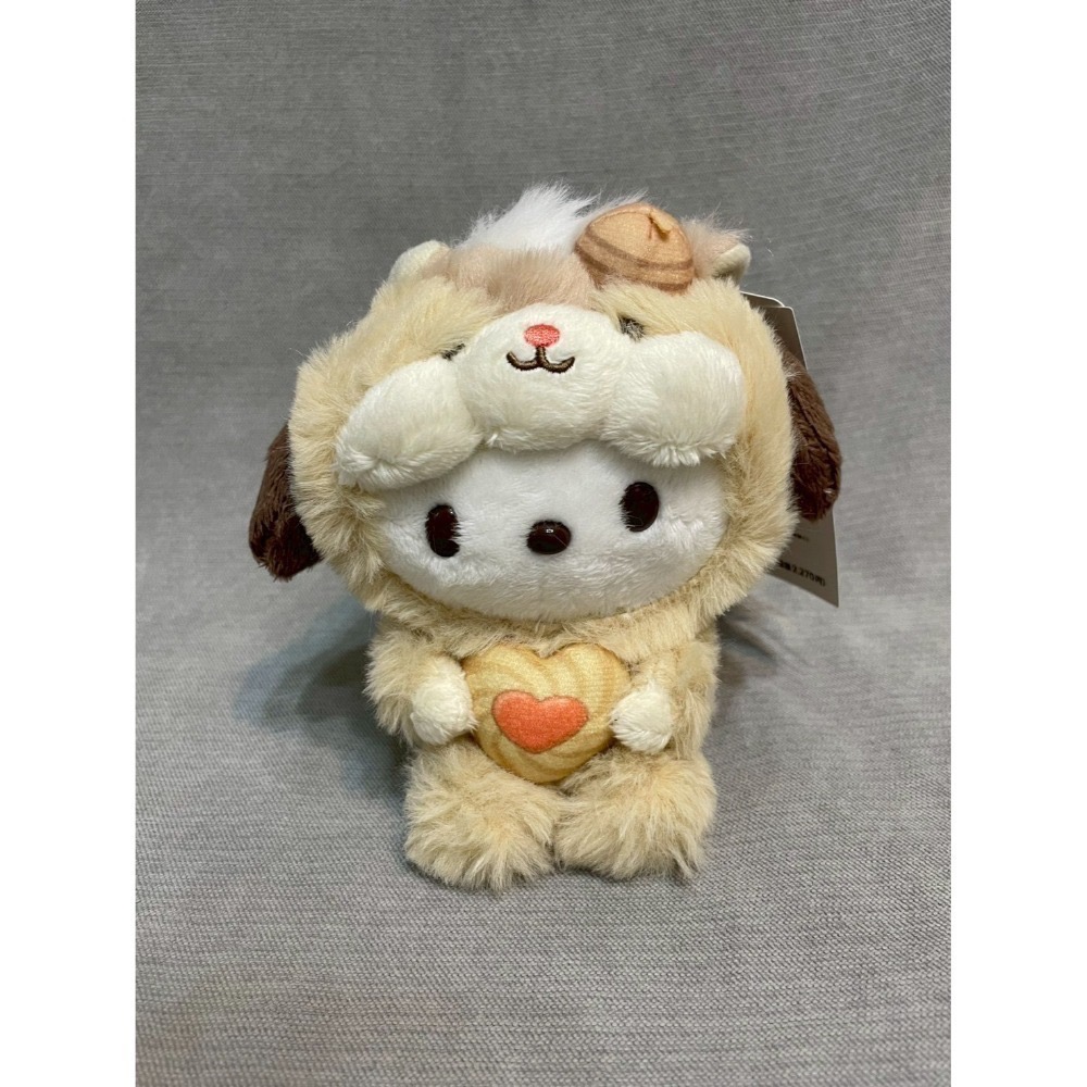 日本限定 三麗鷗 松鼠款 娃娃吊飾(Hello Kitty/美樂蒂/酷洛米/大耳狗/帕洽狗)-規格圖1