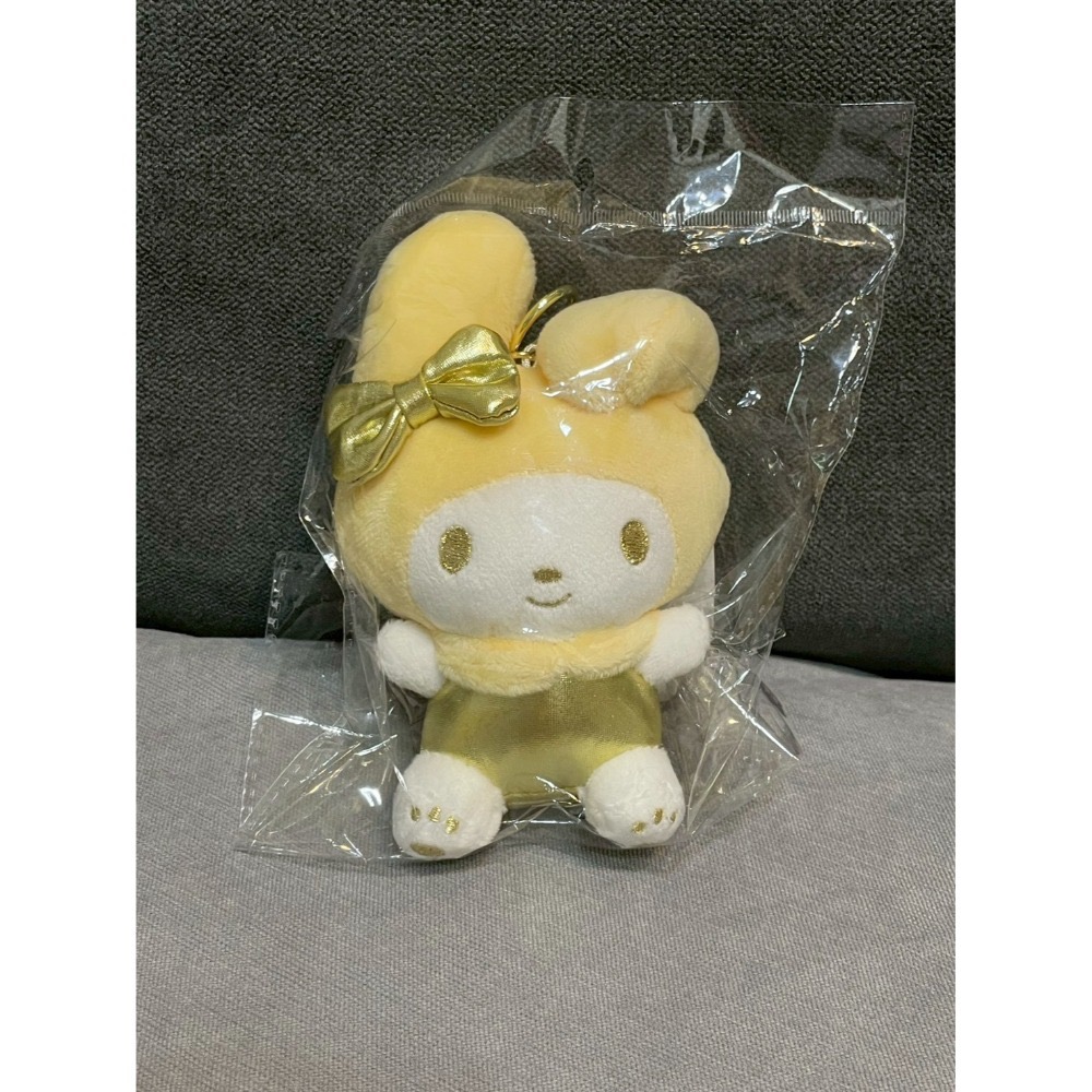 韓國限定 金色款 三麗鷗 娃娃吊飾 ( 13cm )-規格圖1
