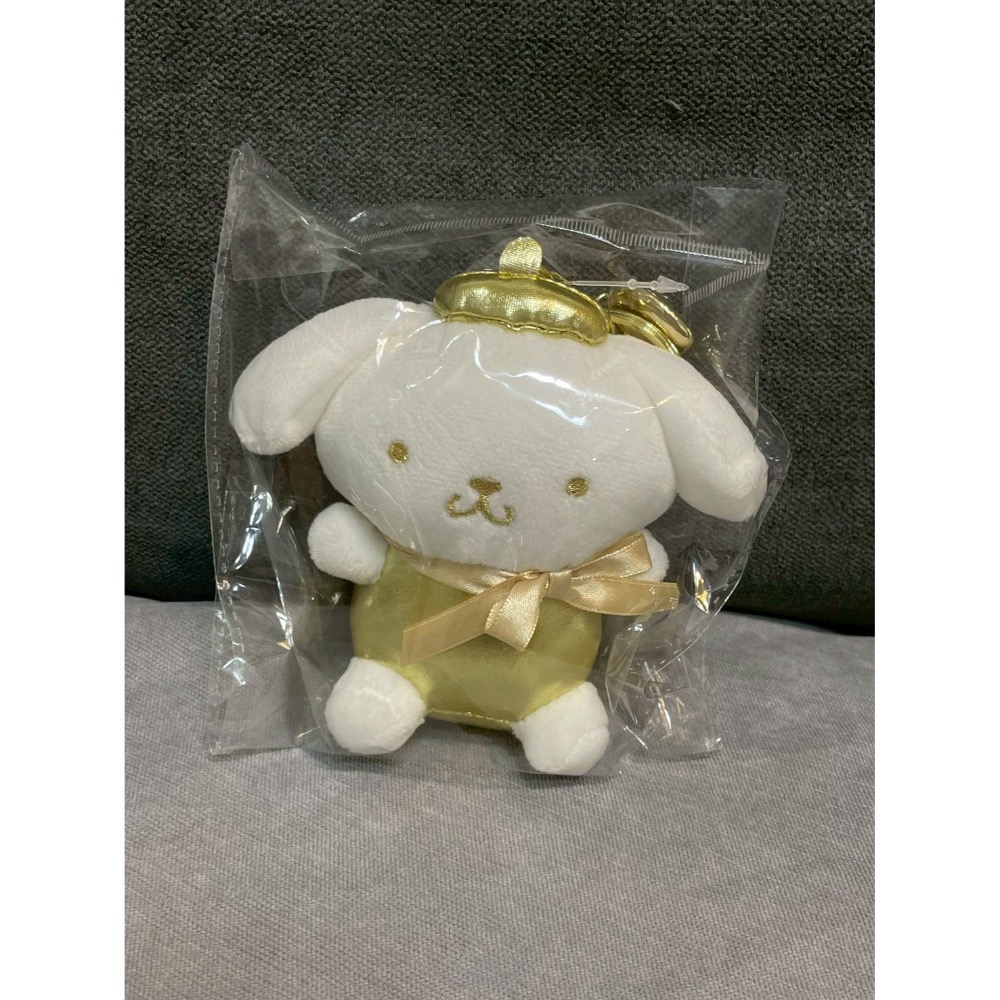 韓國限定 金色款 三麗鷗 娃娃吊飾 ( 13cm )-規格圖1