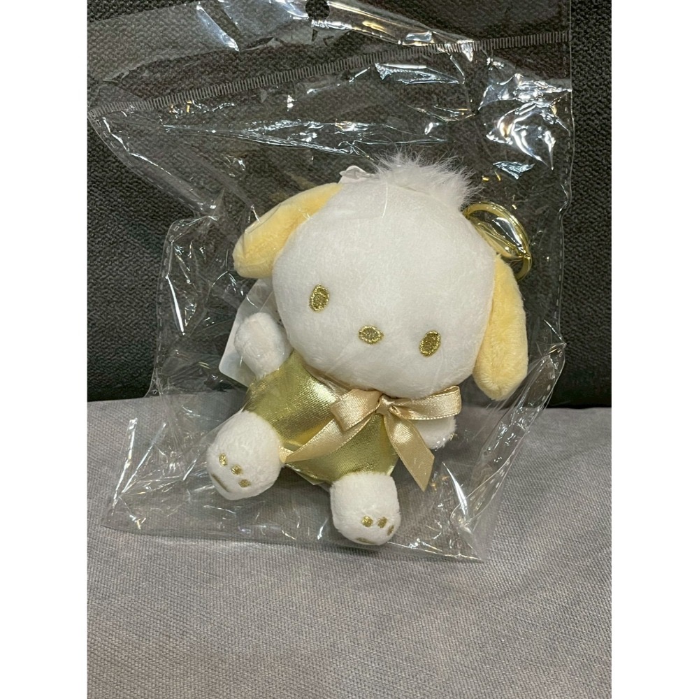 韓國限定 金色款 三麗鷗 娃娃吊飾 ( 13cm )-規格圖1