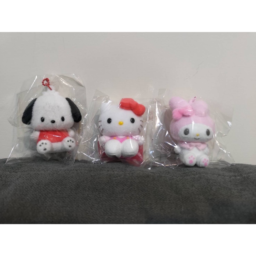 日本 三麗鷗 植絨系列 吊飾-細節圖2