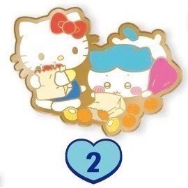 日本 吉伊卡哇 三麗鷗 聯名 在販售  S號娃 新款 娃娃吊飾 別針徽章 徽章-規格圖5