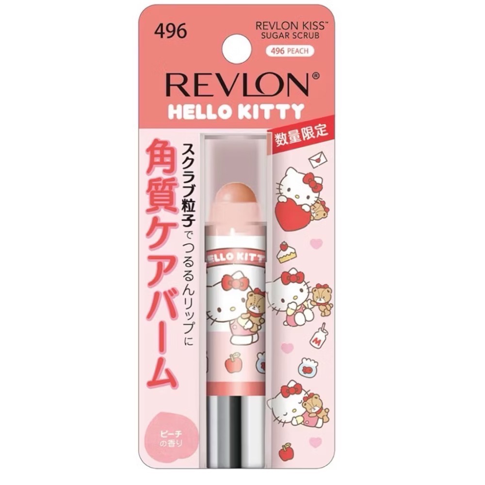日本 Revlon 三麗鷗 聯名 磨砂護唇膏 Hello Kitty 美樂蒂 大耳狗 帕恰狗-規格圖1