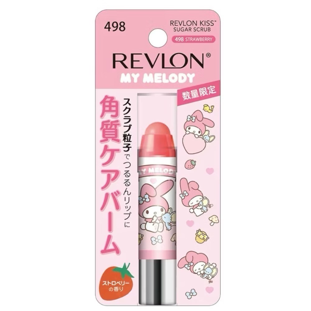 日本 Revlon 三麗鷗 聯名 磨砂護唇膏 Hello Kitty 美樂蒂 大耳狗 帕恰狗 酷洛米-規格圖2