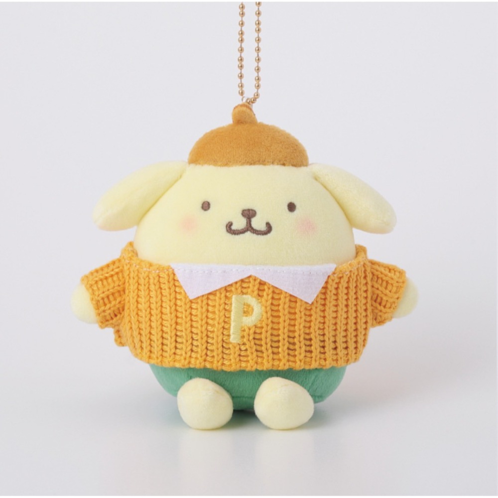 現貨 日本 三麗鷗 冬季 針織毛衣造型 娃娃吊飾-規格圖2