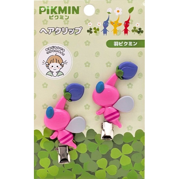 日本 任天堂 Pikmin 皮克敏 髮夾-規格圖1
