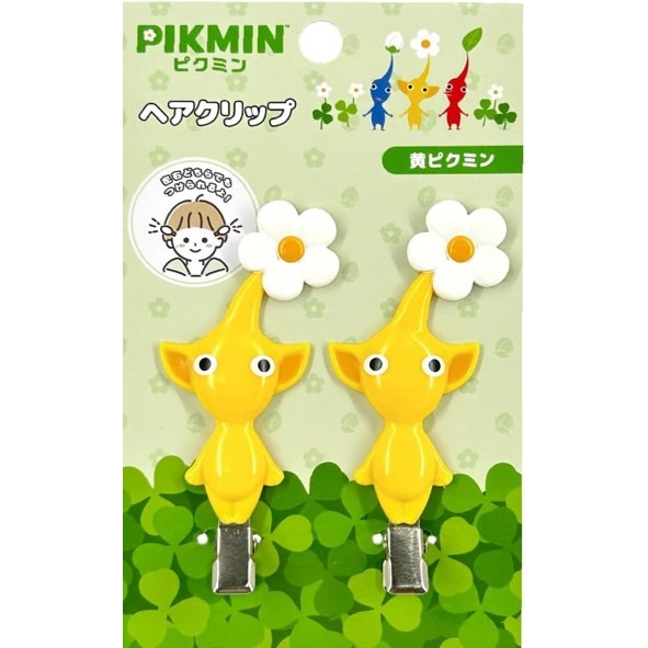 日本 任天堂 Pikmin 皮克敏 髮夾-規格圖1