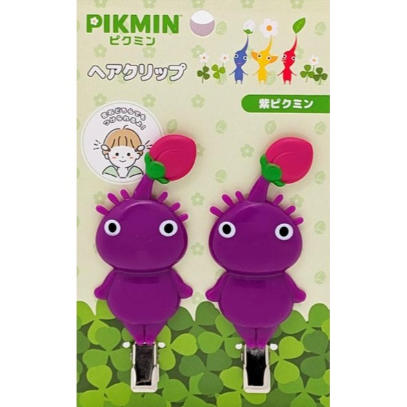日本 任天堂 Pikmin 皮克敏 髮夾-規格圖1