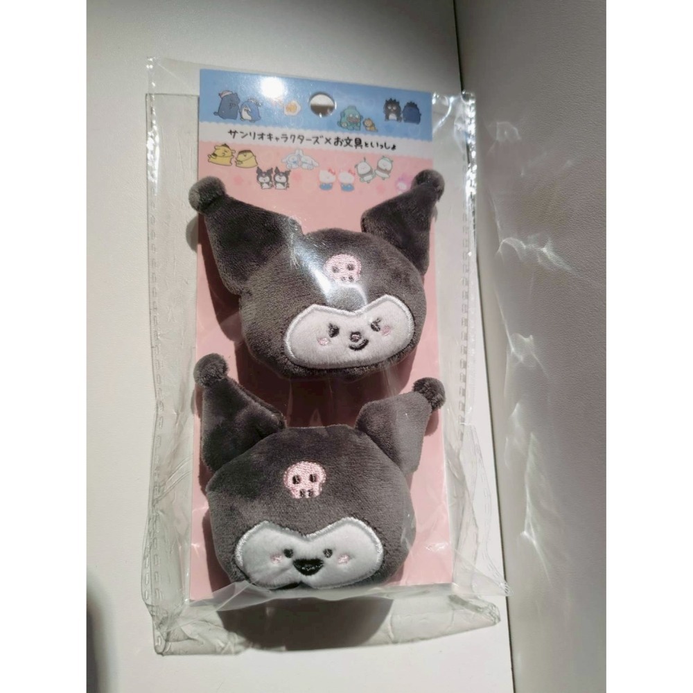 日本 三麗鷗 文具君 聯名 髮夾 娃娃-規格圖1