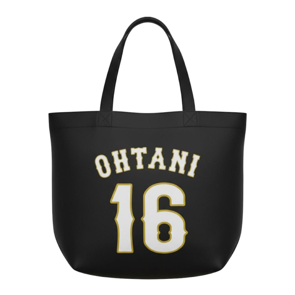 日本 侍JAPAN 2026 WBC 帆布袋 (黑) 16大谷-細節圖2