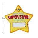 【M&H剁手黨】(現貨) ⭐️星星 刮刮卡 五角星 獎勵卡 DIY空白卡 課堂周邊-規格圖2