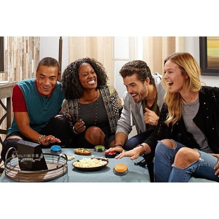 【M&H剁手黨】 (現貨) 🛎️小組競賽 搶答鈴 聲光鈴 四色 派對遊戲 熱銷-細節圖4