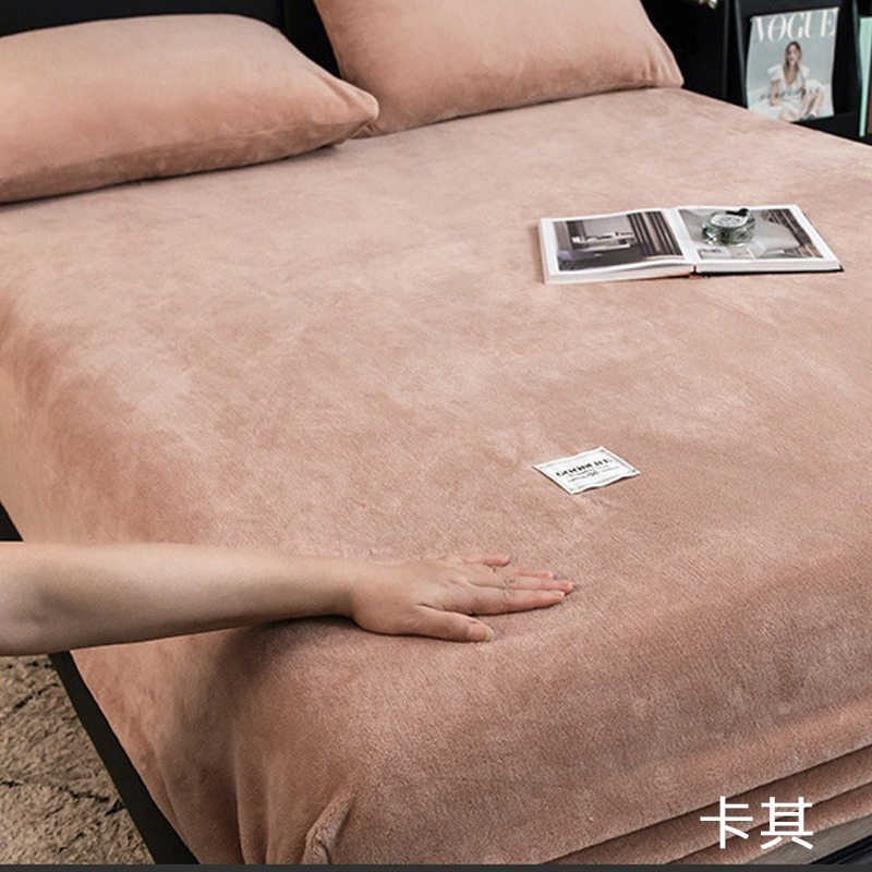 滿分睡眠 水晶牛奶絨床包三件套-規格圖5